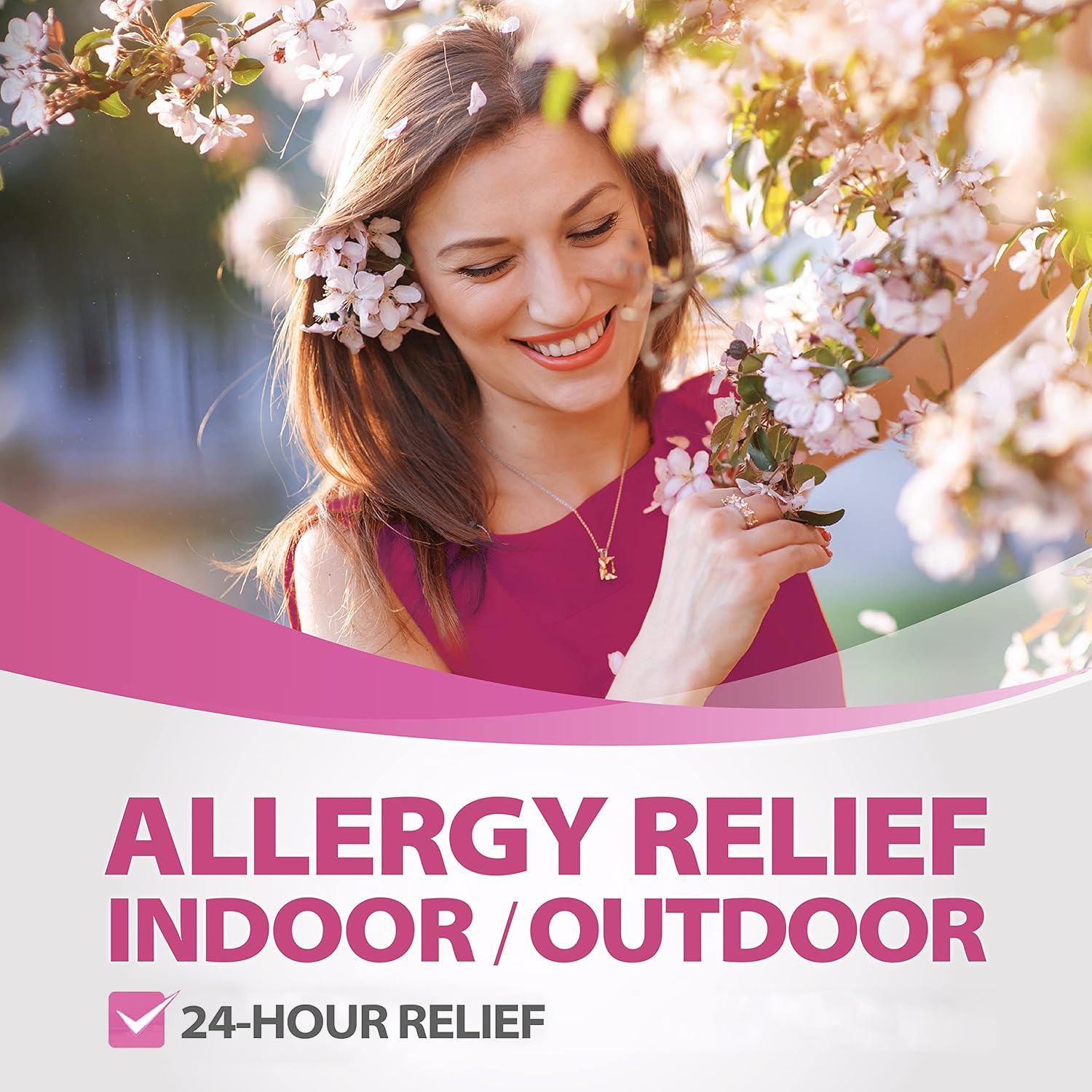 HealthA2Z Fexofenadine Hydrochloride 180mg, Antihistamine for Allergy Relief, 24-Hour Antihistamine for Allergy Relief (120 Count (Pack of 1)) - dailyvitalstore