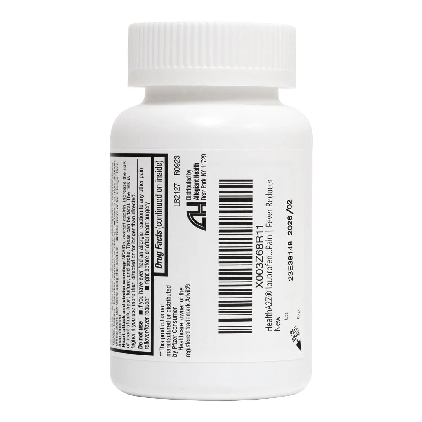 HealthA2Z® Ibuprofen 200mg | Pain Relief | Body Aches | Headache | Arthritis | Cramps | Back Pain | Fever Reducer… (250 Count) (Pack of 2) - dailyvitalstore