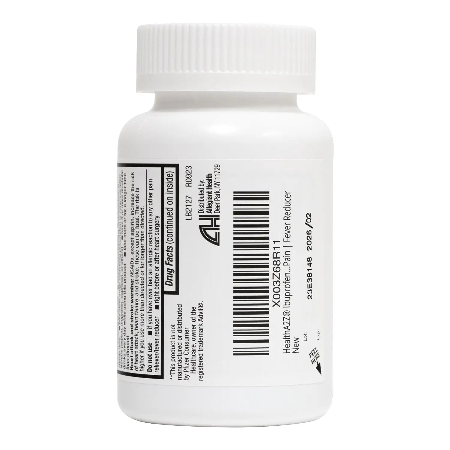 HealthA2Z® Ibuprofen 200mg | Pain Relief | Body Aches | Headache | Arthritis | Cramps | Back Pain | Fever Reducer… (250 Count) (Pack of 2) - dailyvitalstore