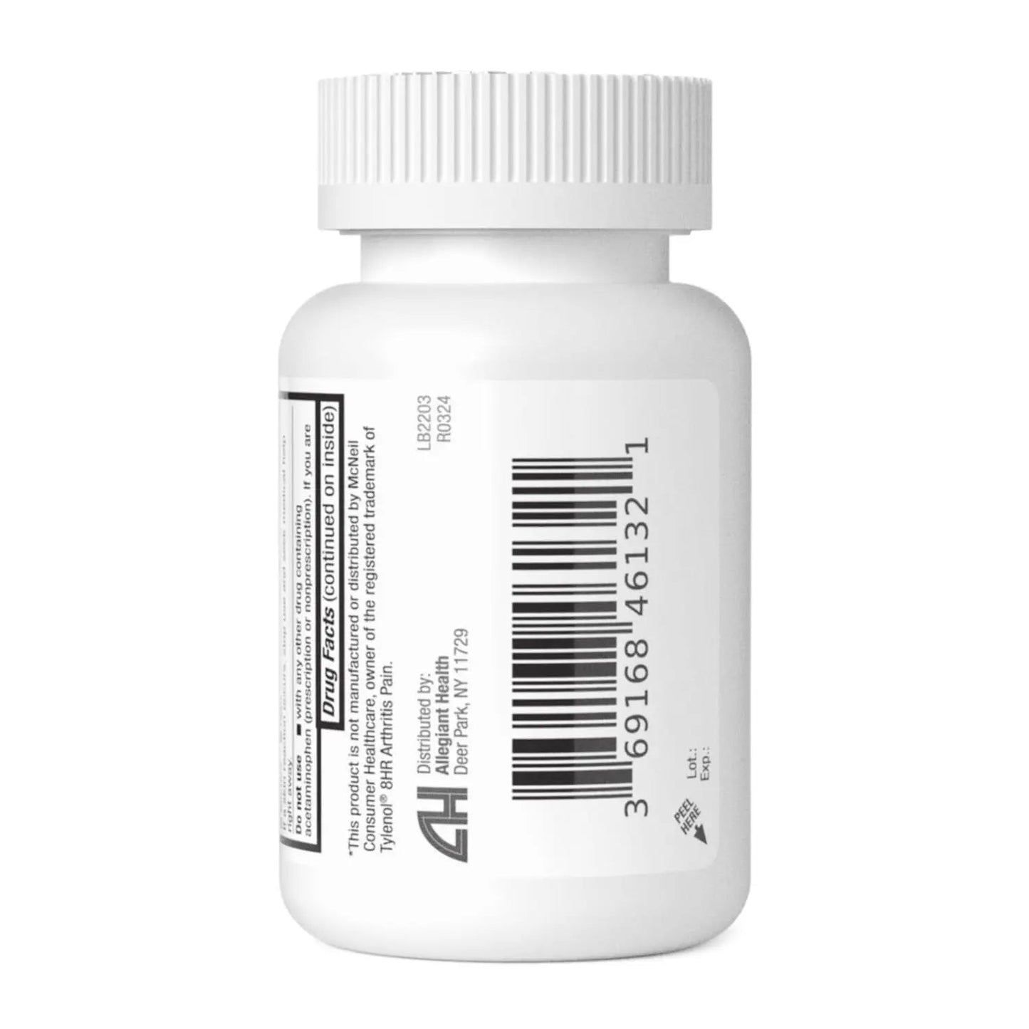 HealthA2Z® Pain Relief Extended Release | Acetaminophen 650mg | 8 Hours | Arthiritis Pain | Pain Reliever - Fever Reducer | Contains no Aspirin (100 Count) - dailyvitalstore
