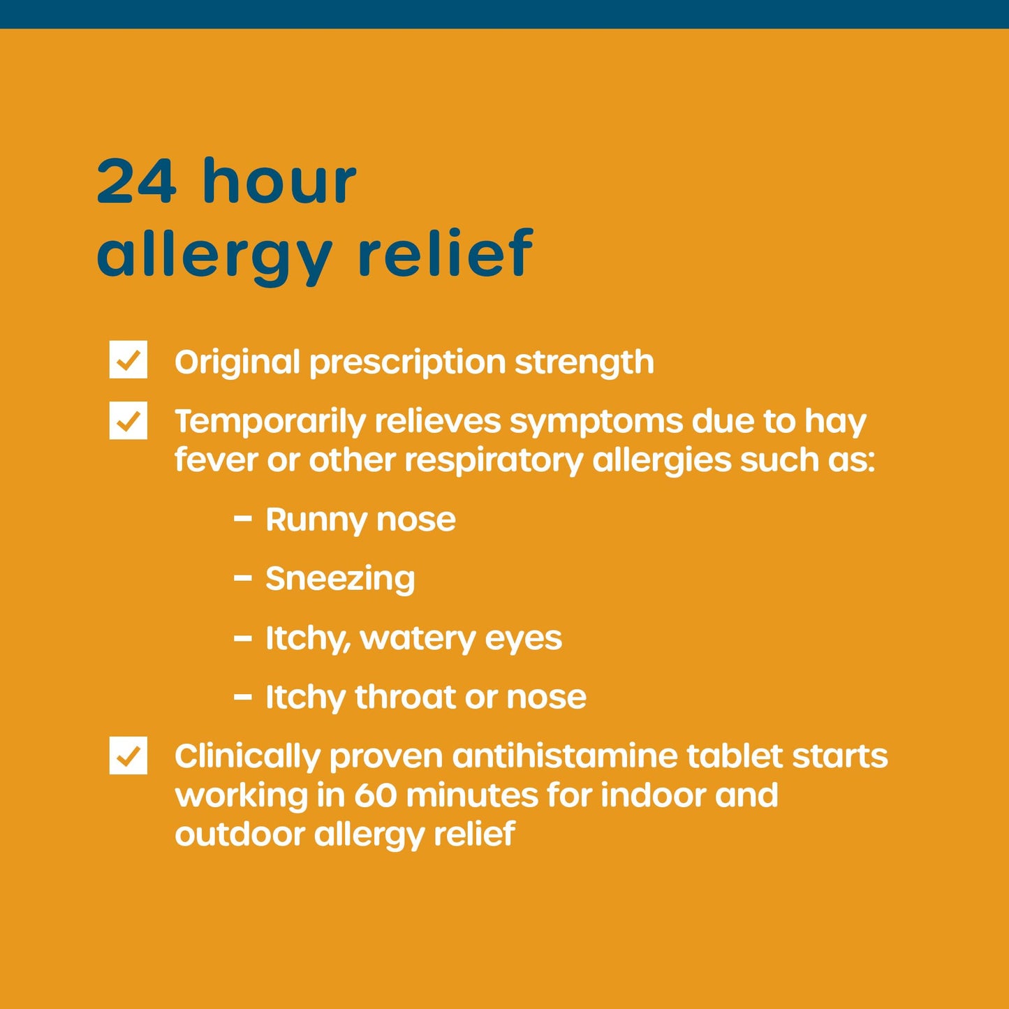 HealthCareAisle Allergy Relief - Levocetirizine Dihydrochloride Tablets USP, 5 mg, 160 Tablets, Original Prescription Strength Allergy Medication, 24-Hour Relief, 80 Count (Pack of 2) - dailyvitalstore