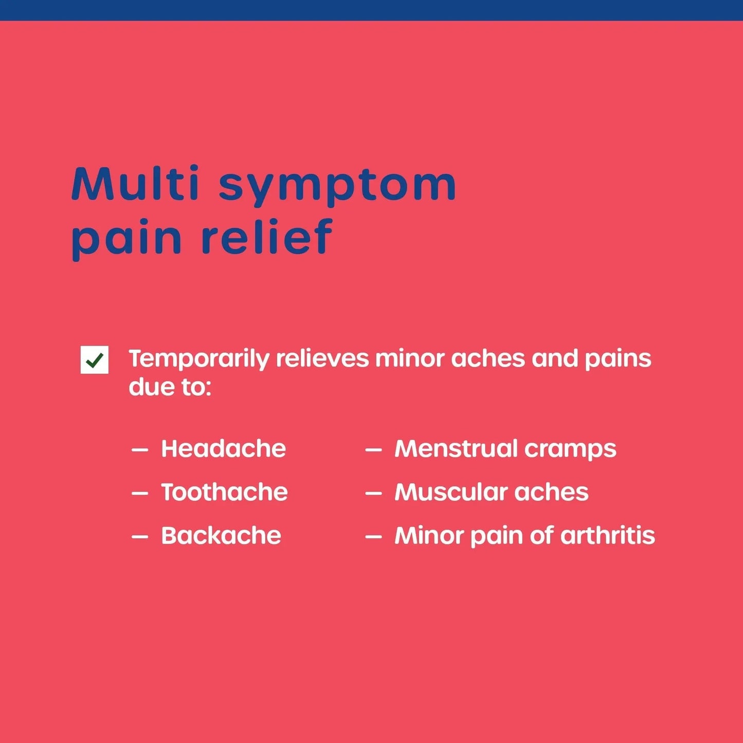 HealthCareAisle Dual Action Acetaminophen and Ibuprofen (NSAID) Tablets, 250 mg /125 mg Pain Reliever - 250ct Caplets - dailyvitalstore