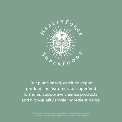 HEALTHFORCE SUPERFOODS Vitamineral Green - Mineral Supplement for Immune & Thyroid Support - Green Powder Supplement with Ingredients from The Land - Gluten-Free & Vegan - 500 Grams - dailyvitalstore