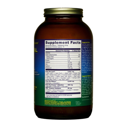 HEALTHFORCE SUPERFOODS Vitamineral Green - Mineral Supplement for Immune & Thyroid Support - Green Powder Supplement with Ingredients from The Land - Gluten-Free & Vegan - 500 Grams - dailyvitalstore