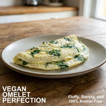 Healthier Comforts Animal-Free Egg White Protein Powder | Make Vegan Egg Omelets, Angel Food Cake, Meringue, Protein Shakes | Whips and Binds Just Like Traditional Egg Whites (8 oz) - dailyvitalstore