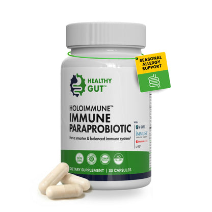 Healthy Gut HoloImmune | Paraprobiotic with Immuse Immune Support | 30 Servings - dailyvitalstore