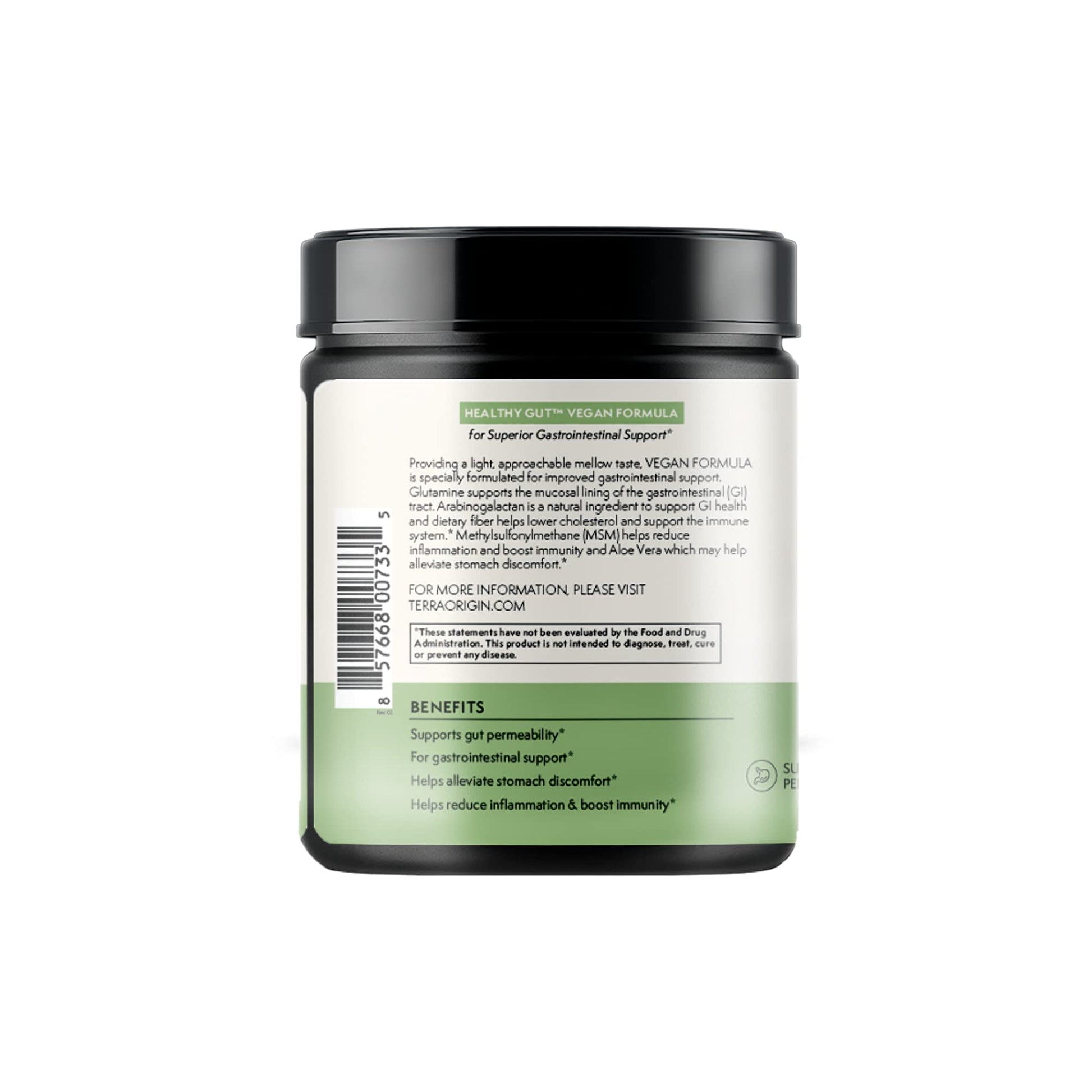 Healthy Gut Vegan Formula | with L-Glutamine and Clinically Proven ingredients | Supports Gut Permeability, gastrointestinal Support, Helps Alleviate - dailyvitalstore