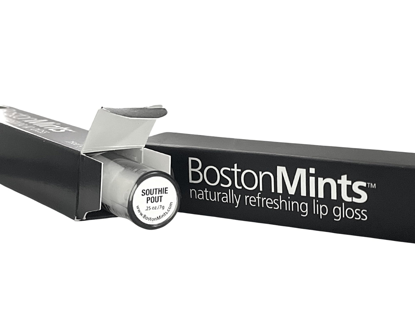 Healthy, Naturally Lip Plumping Clear LipGloss, Southie Pout (.25oz) - Vegan, Plant-Based ingredients. Cooling Mint Enhances Fullness, while Avocado Oil and Jojoba provides lasting Hydration. - dailyvitalstore