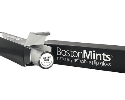 Healthy, Naturally Lip Plumping Clear LipGloss, Southie Pout (.25oz) - Vegan, Plant-Based ingredients. Cooling Mint Enhances Fullness, while Avocado Oil and Jojoba provides lasting Hydration. - dailyvitalstore