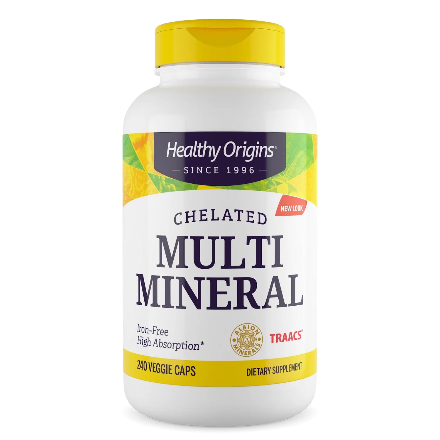 Healthy Origins Chelated Multi Mineral (Albion Minerals, Bioavailable, Non-GMO, Gluten Free), 240 Veggie Caps - dailyvitalstore