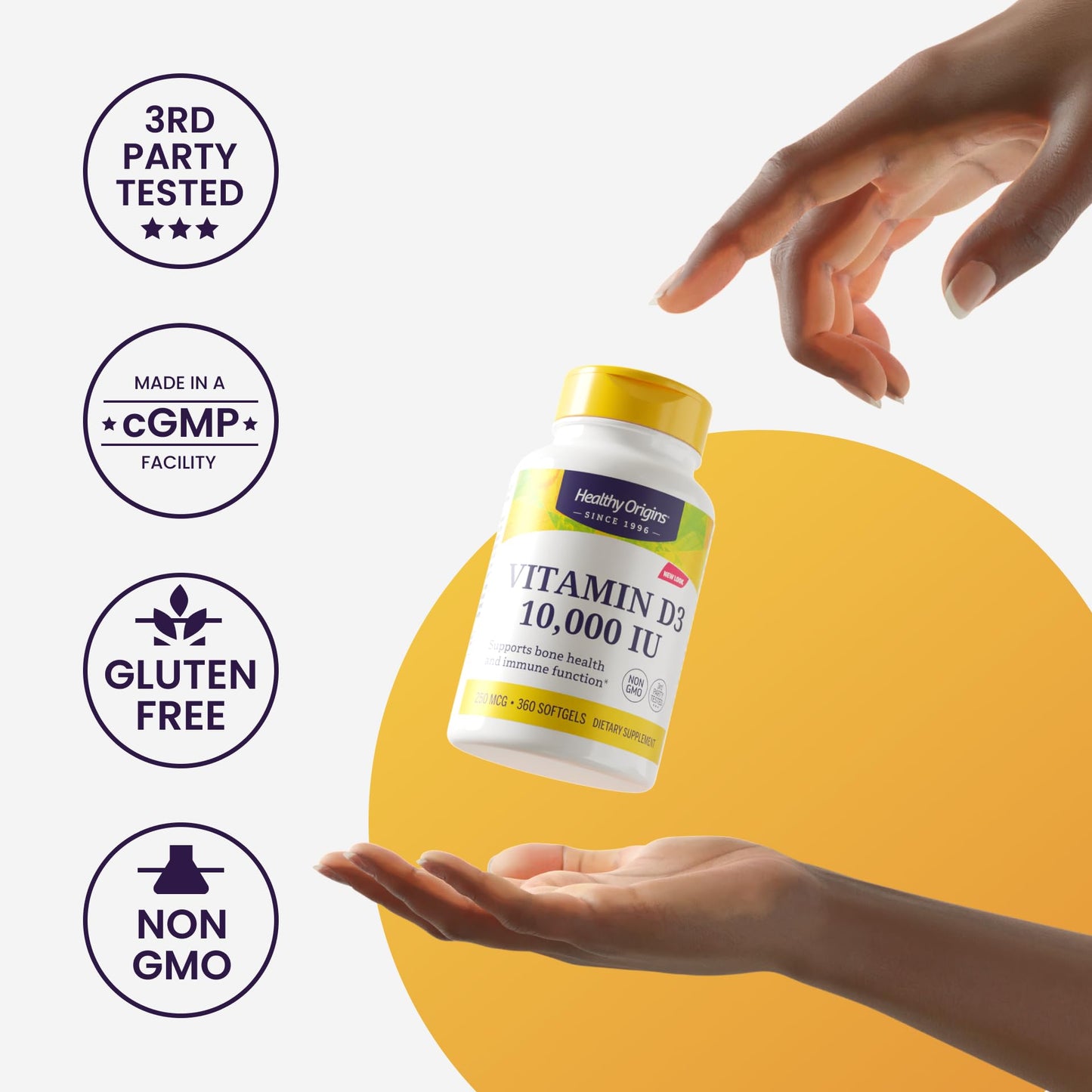 Healthy Origins Probiotic 30 Billion CFUs, 60 Veggie Capsules - 8 Clinically Studied Strains Including Lactobacillus & Bifidobacterium - Supports Microbiom - dailyvitalstore