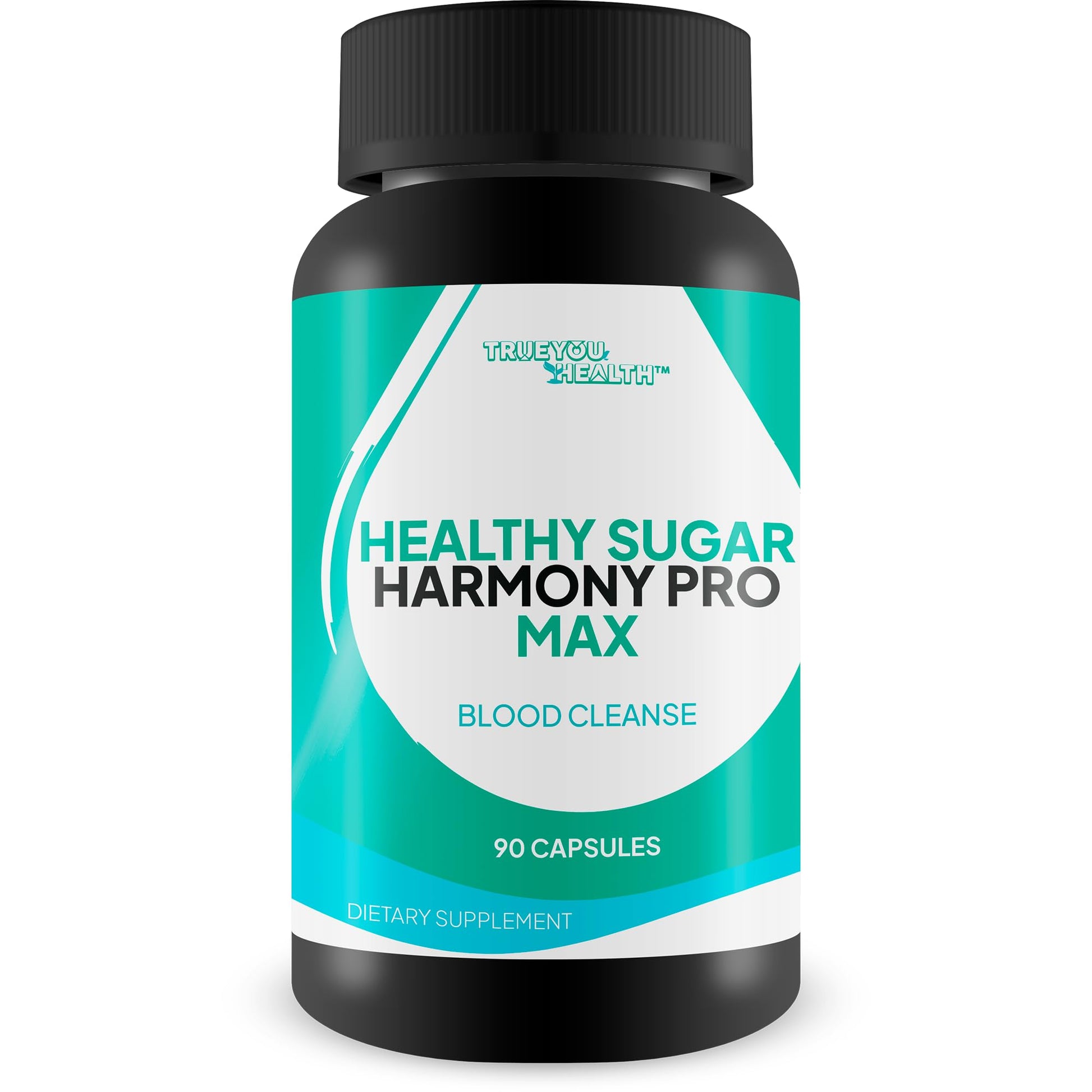 Healthy Sugar Harmony Pro Max - Our Best Blood Cleansing Formula - Support Healthy Sugar Balance & Immune Health with This Premium Blood Support Supplement - Bloodflow & Cardiovascular Support - dailyvitalstore