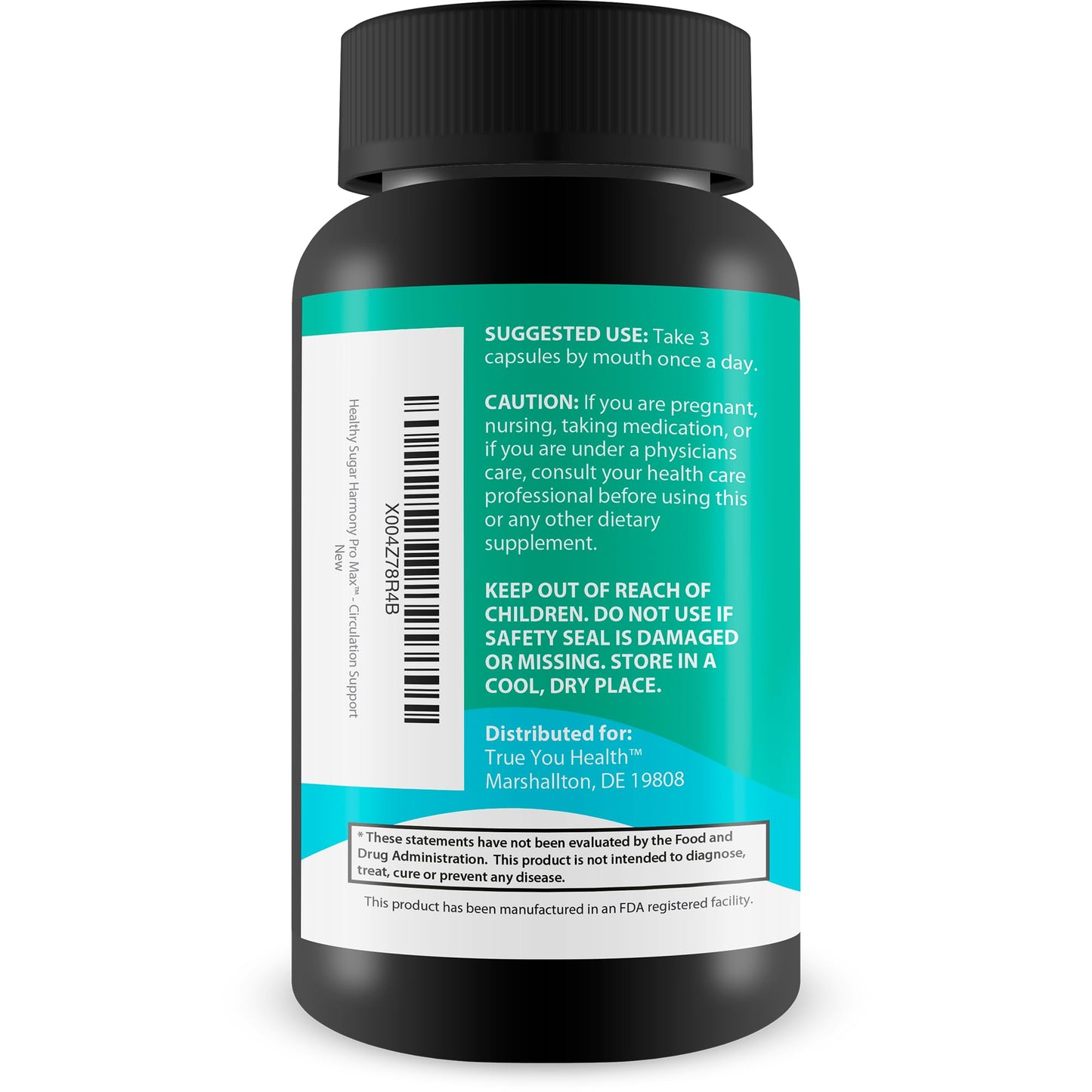 Healthy Sugar Harmony Pro Max - Our Best Blood Cleansing Formula - Support Healthy Sugar Balance & Immune Health with This Premium Blood Support Supplement - Bloodflow & Cardiovascular Support - dailyvitalstore
