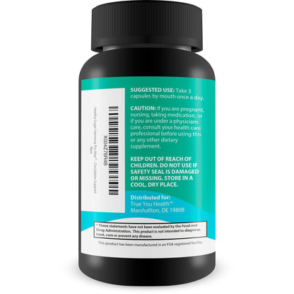 Healthy Sugar Harmony Pro Max - Our Best Blood Cleansing Formula - Support Healthy Sugar Balance & Immune Health with This Premium Blood Support Supplement - Bloodflow & Cardiovascular Support - dailyvitalstore