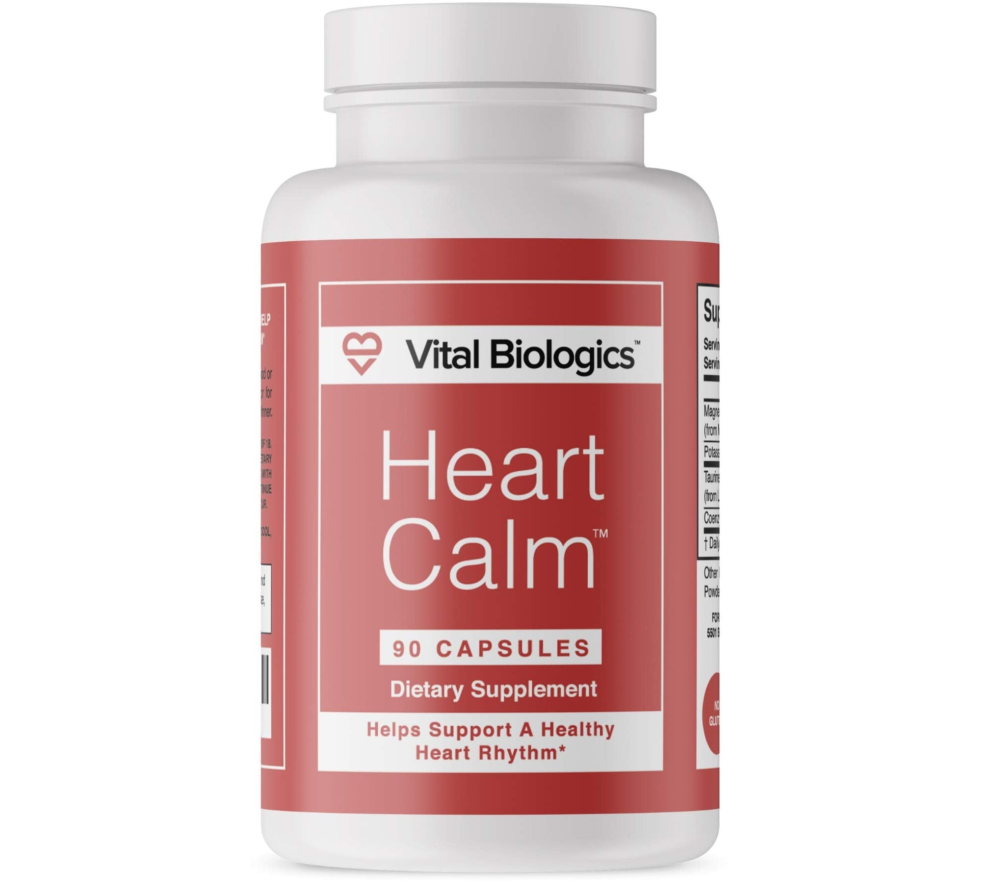 Heart Calm- Helps Support and Maintain a Healthy Heart Rhythm- A Natural, Fast-Acting Formula with Magnesium Taurate, - dailyvitalstore