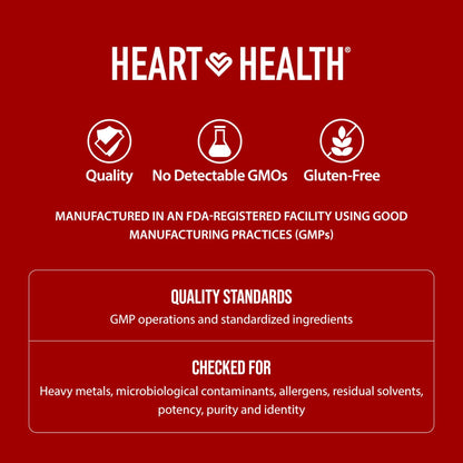Heart Health Essential Omega III Fish Oil with Vitamin E – High EPA & DHA for Heart, Triglyceride & Blood Flow Support, Lemon Oil, Gluten-Free, - dailyvitalstore