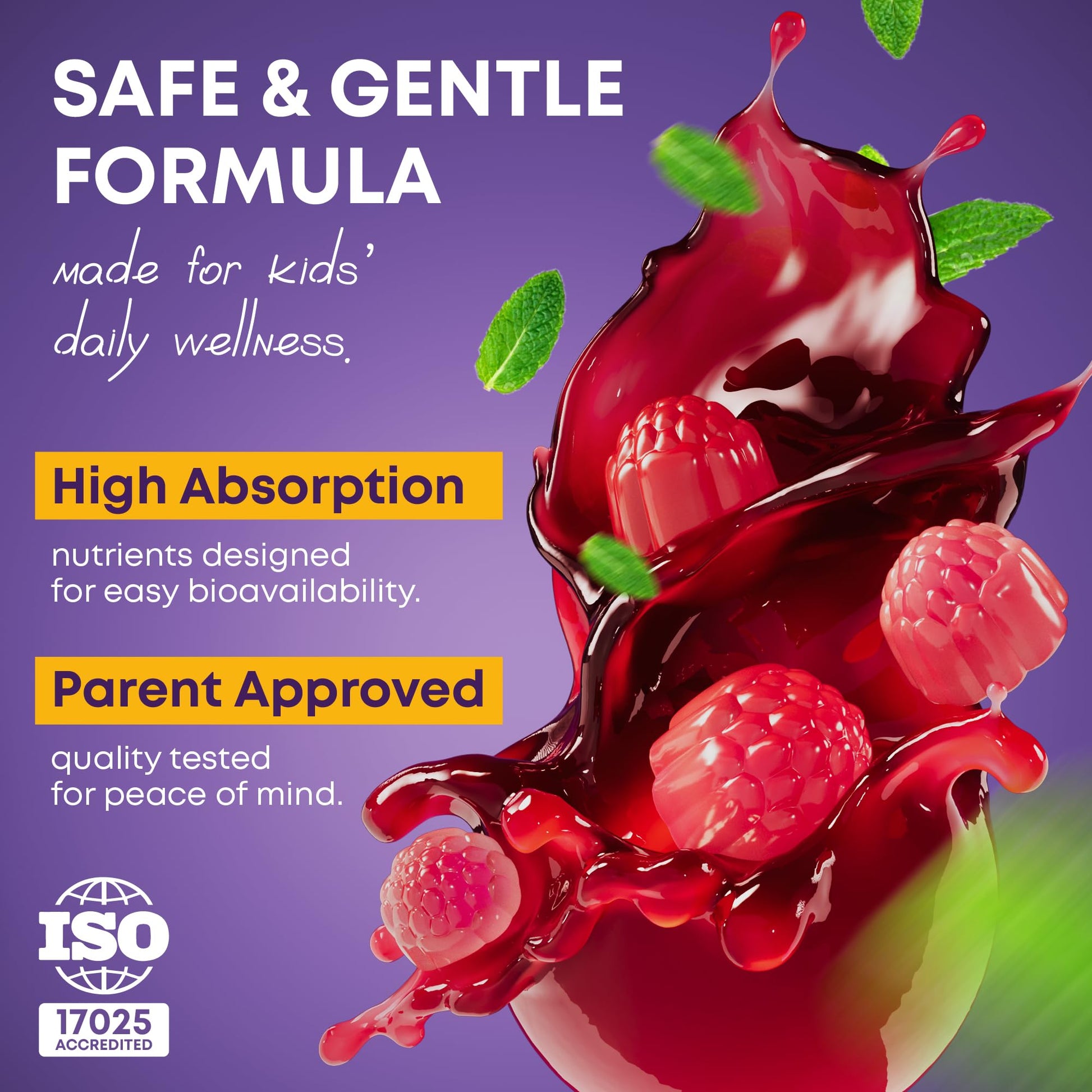 Height Growth Gummies for Kids & Teens - Calcium, Vitamin D3 + K2, Zinc, Magnesium, L-Arginine, Vitamin C - Multivitamin for Teen Boys & Girls - Grow Taller Supplement for Kids Height - 60 Gummies - dailyvitalstore