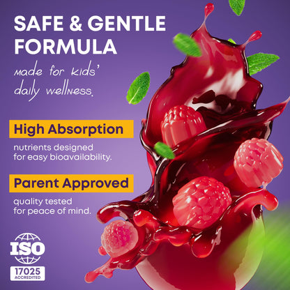 Height Growth Gummies for Kids & Teens - Calcium, Vitamin D3 + K2, Zinc, Magnesium, L-Arginine, Vitamin C - Multivitamin for Teen Boys & Girls - Grow Taller Supplement for Kids Height - 60 Gummies - dailyvitalstore