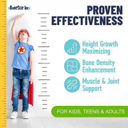 Height Growth Maximizer - Made in USA - Natural Height Increase Booster & Bone Growth Pills - Grow Taller Supplement for Adults, Teens & Kids - Vitamins for Boys & Girls to Get Taller - 120 capsules - dailyvitalstore