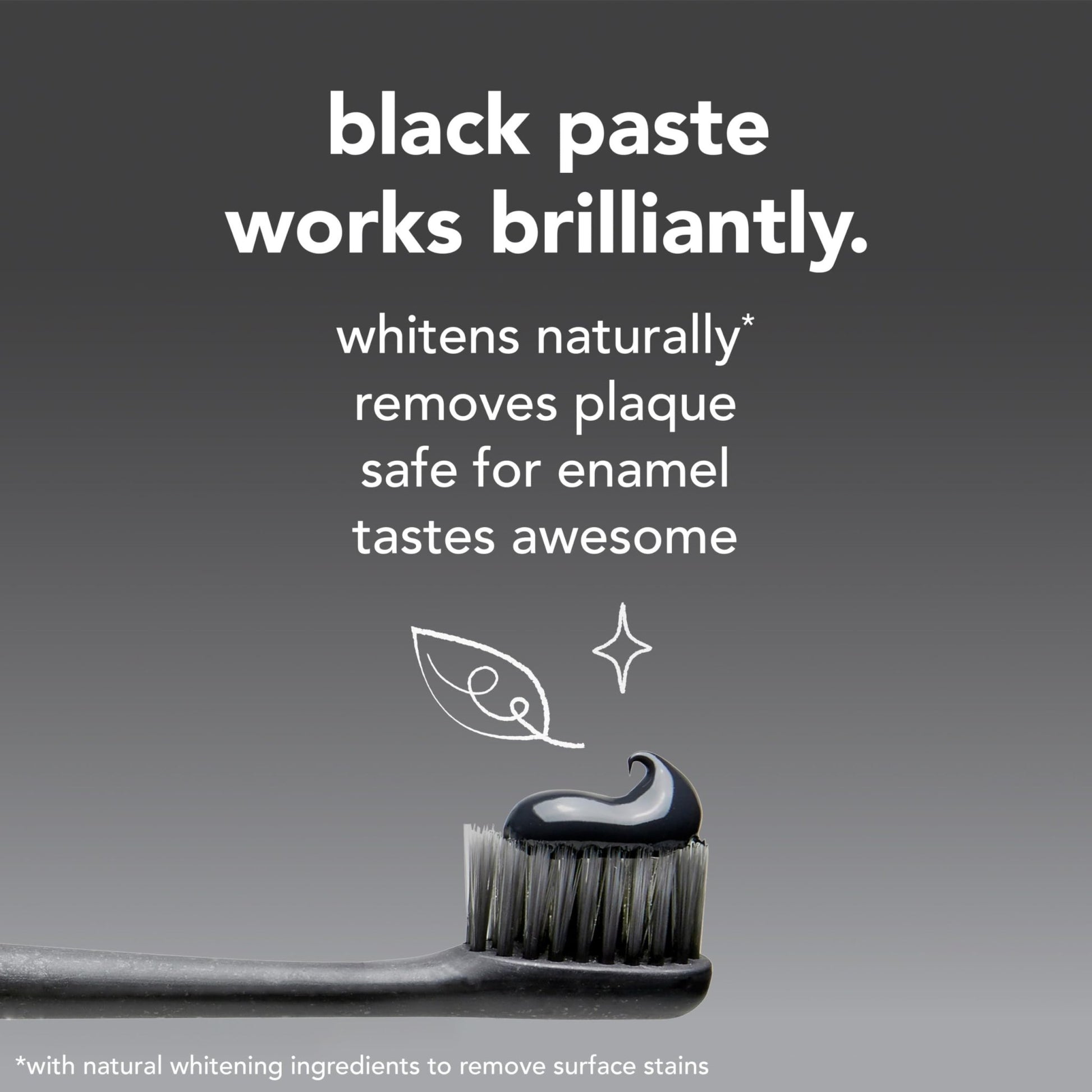 hello Epic Whitening Charcoal Fluoride Free Toothpaste, Activated Charcoal Toothpaste with Coconut Oil, Whitens Teeth Naturally, SLS Free - dailyvitalstore