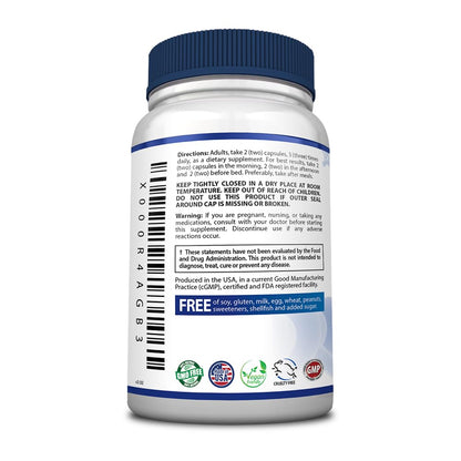 HemClear for Hemorrhoids - Vegan, 100% Natural Formula for Hemorrhoid Relief & Vascular Health - Maximum Strength 1 Bottle - dailyvitalstore