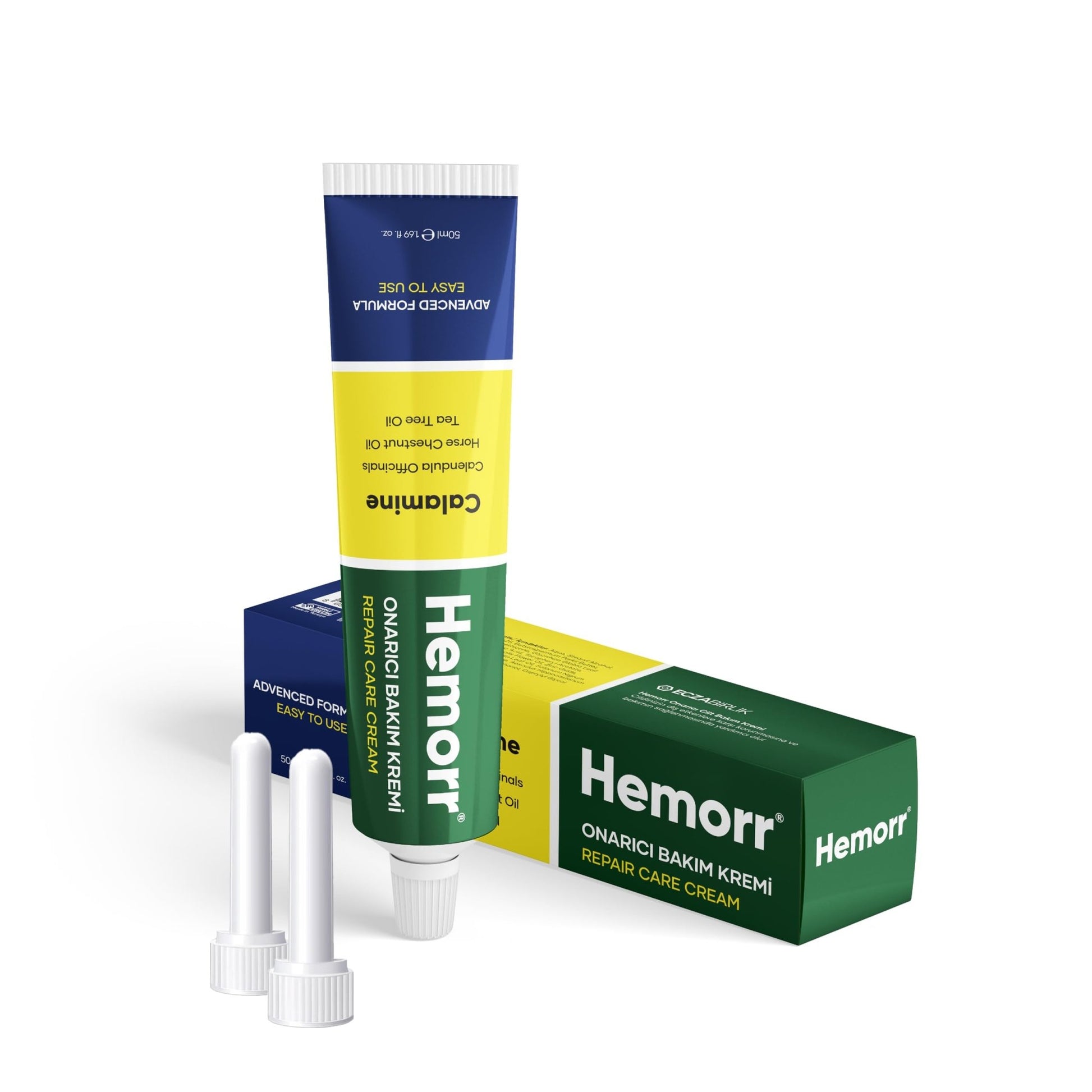 Hemorr Hemorrhoid Treatment Cream with Horse Chestnut, Calendula Oil, Zinc Oxide & Tea Tree Oil – Fast Relief for Pain, Swelling, Itching & Discomfort – Natural Healing & Soothing Formula 1.69 Oz - dailyvitalstore