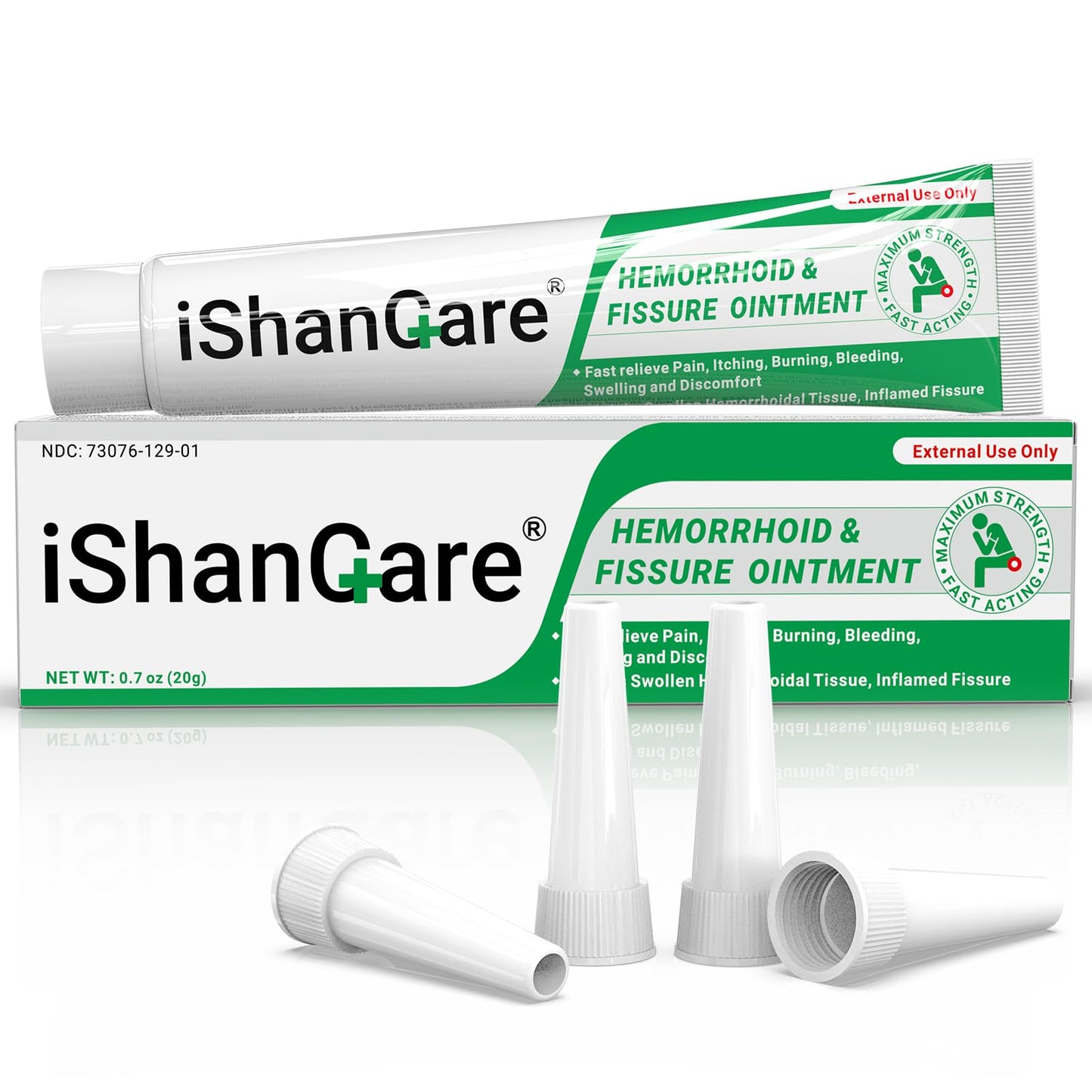Hemorrhoid Cream, Hemorrhoid & Fissure Treatment Ointment Extra Strength, Relief Anal Pain, Itching, Bleeding, Swelling, Discomfort, Natural Herbs Fast Acting Ingredients, Contains Vitamin E - dailyvitalstore