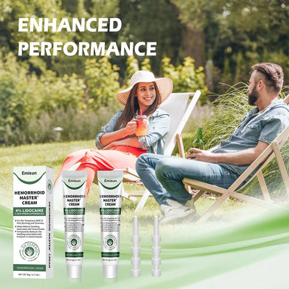 Hemorrhoid & Fissure Ointment, Hemorrhoid Treatment and Hemorrhoid Cream with Lidocaine 4% and Phenylephrine HCI for Fast Relief of Pain, Swelling, Itching, Burning, Hemorrhoidal treatment, 2 Pack-J2 - dailyvitalstore