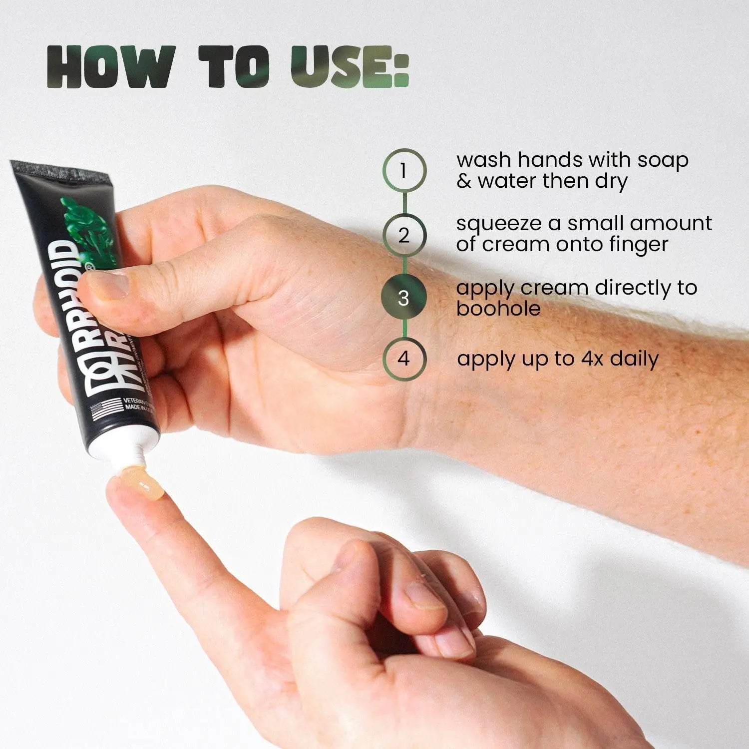 Hemorrhoid Ointment - Fissure and Hemorrhoid Treatment with Lidocaine, Aloe Extract, Magnesium Sulfate, Balsam Fir, Fast Acting Hemorrhoid Cream for Itching, Swelling and Maximum Pain Relief (1-Pack) - dailyvitalstore
