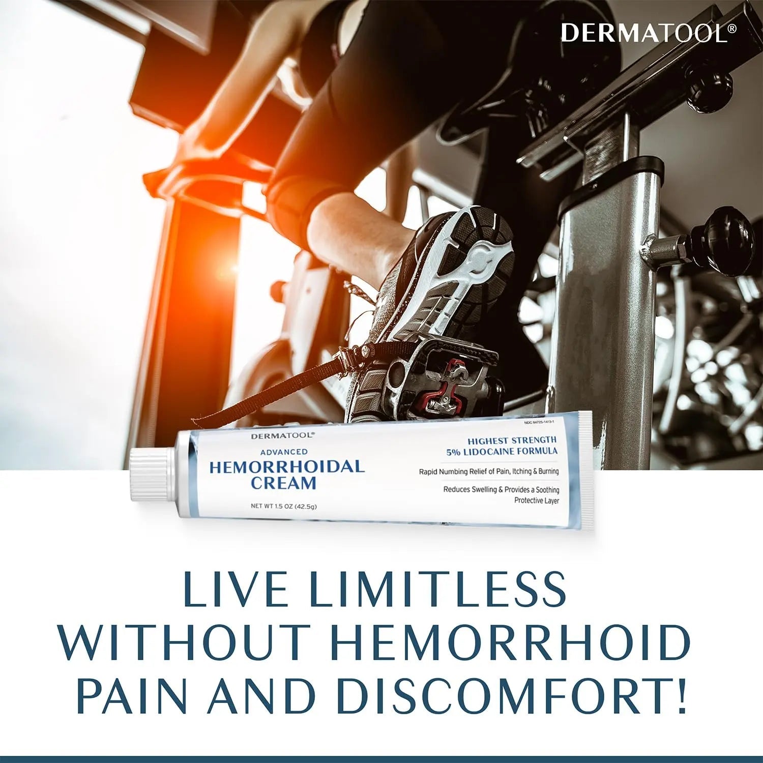 Hemorrhoid Treatment - Advanced Hemorrhoid Cream 5% Lidocaine & Phenylephrine - Hemorrhoid Shrinking Treatment - Rapid Relief of Pain, Swelling, Bleeding, Itching and Burning - Fissure & Hemorrhoids - dailyvitalstore