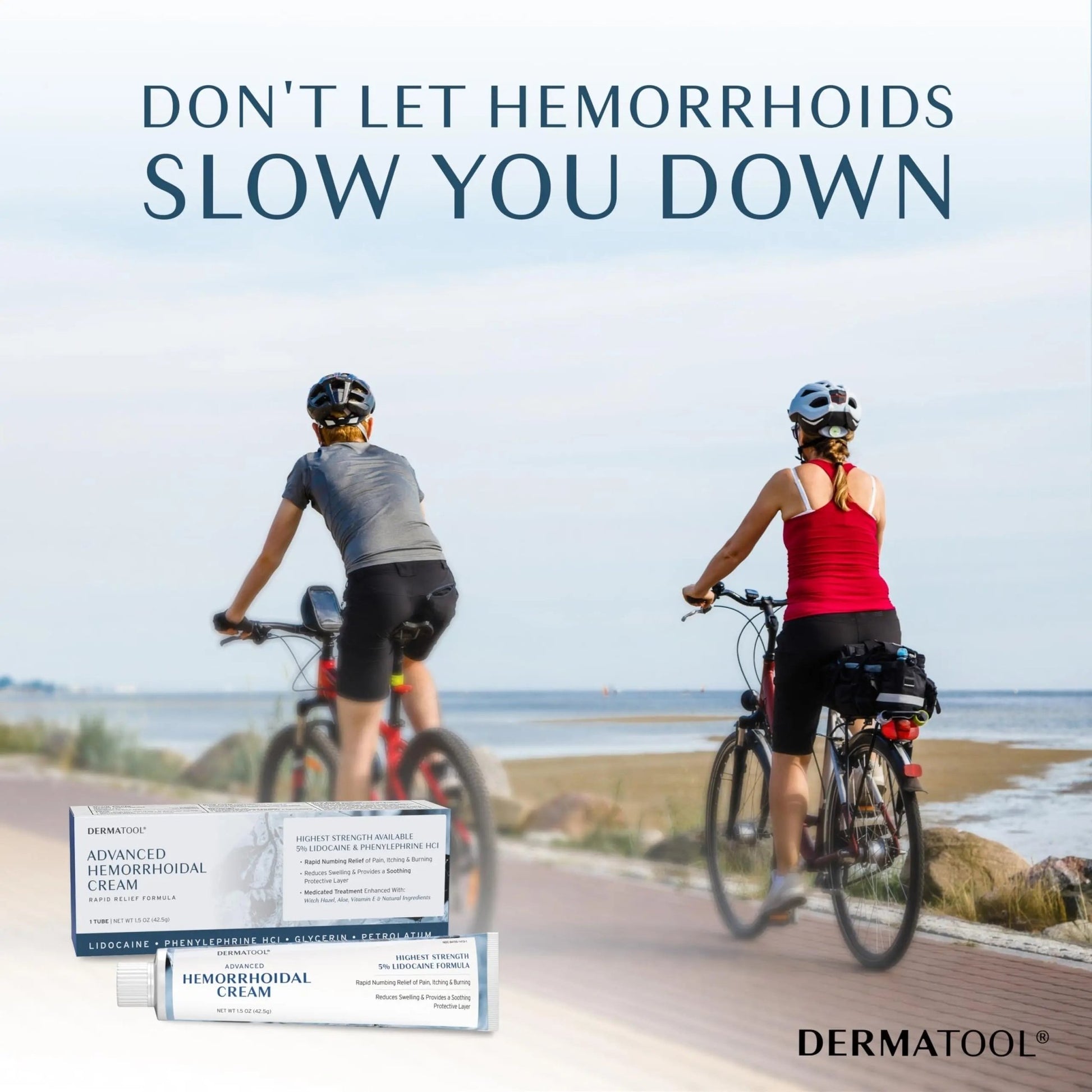 Hemorrhoid Treatment - Advanced Hemorrhoid Cream 5% Lidocaine & Phenylephrine - Hemorrhoid Shrinking Treatment - Rapid Relief of Pain, Swelling, Bleeding, Itching and Burning - Fissure & Hemorrhoids - dailyvitalstore