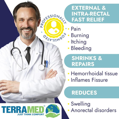 Hemorrhoid Treatment | Hemorrhoid Ointment | Hemorrhoid & Fissure Ointment | 7 Pre-Filled Applicators | Fast & Effective Relief | Reduces Swelling, Itching & Discomfort | Advanced Formula - dailyvitalstore