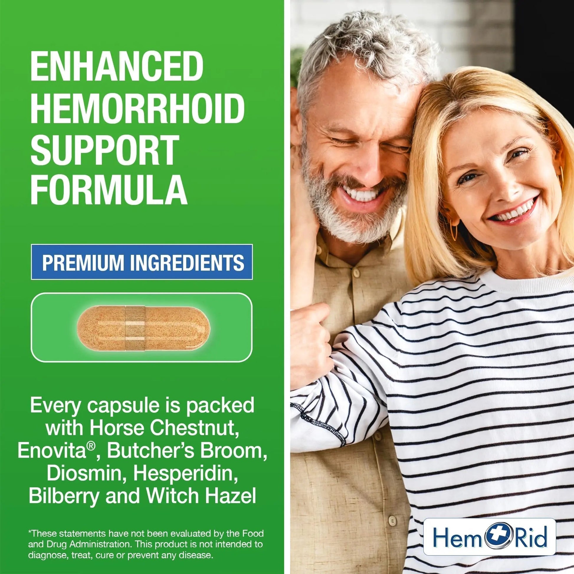 HemRid Max - Fast Hemorrhoid Relief. Get The Hemorrhoid Pills That Actually Work. Works in Just 2-5 Days. - dailyvitalstore
