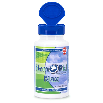 HemRid Max - Fast Hemorrhoid Relief. Get The Hemorrhoid Pills That Actually Work. Works in Just 2-5 Days. - dailyvitalstore