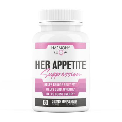 Her Appetite Suppression - Supports Related Metabolic Pathways, Promotes Weight for Women, Helps Control Appetite/Cravings & Promotes Energy - dailyvitalstore