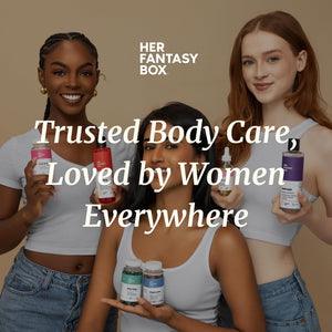 Her Fantasy Box | Healthy Box | Vaginal Probiotics for Women – Prebiotics + Advanced Lactobacillus Blend – Supports Natural Hormonal Balance – Feminine Health Support with Cranberry & D-Mannose - dailyvitalstore