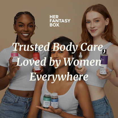 Her Fantasy Box | Healthy Box | Vaginal Probiotics for Women – Prebiotics + Advanced Lactobacillus Blend – Supports Natural Hormonal Balance – Feminine Health Support with Cranberry & D-Mannose - dailyvitalstore