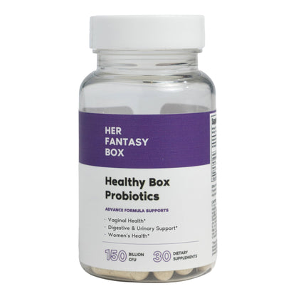 Her Fantasy Box | Healthy Box | Vaginal Probiotics for Women – Prebiotics + Advanced Lactobacillus Blend – Supports Natural Hormonal Balance – Feminine Health Support with Cranberry & D-Mannose - dailyvitalstore
