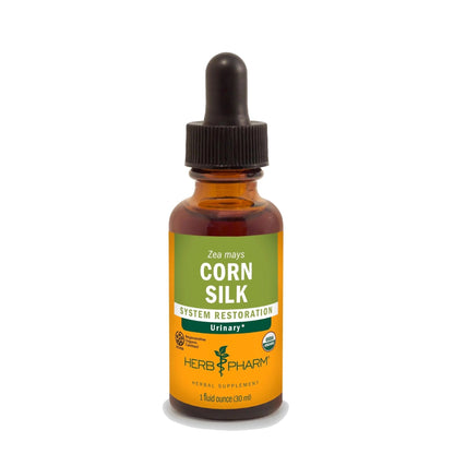 Herb Pharm Certified Organic Corn Silk Liquid Extract for Urinary System Support, 1 Fl Oz - dailyvitalstore