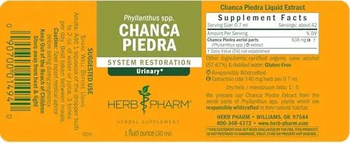 Herb Pharm Chanca Piedra Liquid Extract for Urinary System Support, 1 Fl Oz - dailyvitalstore