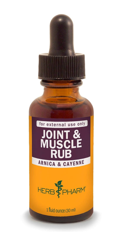 Herb Pharm Joint and Muscle Warming Rub with Cayenne Extract - 1 Ounce - dailyvitalstore