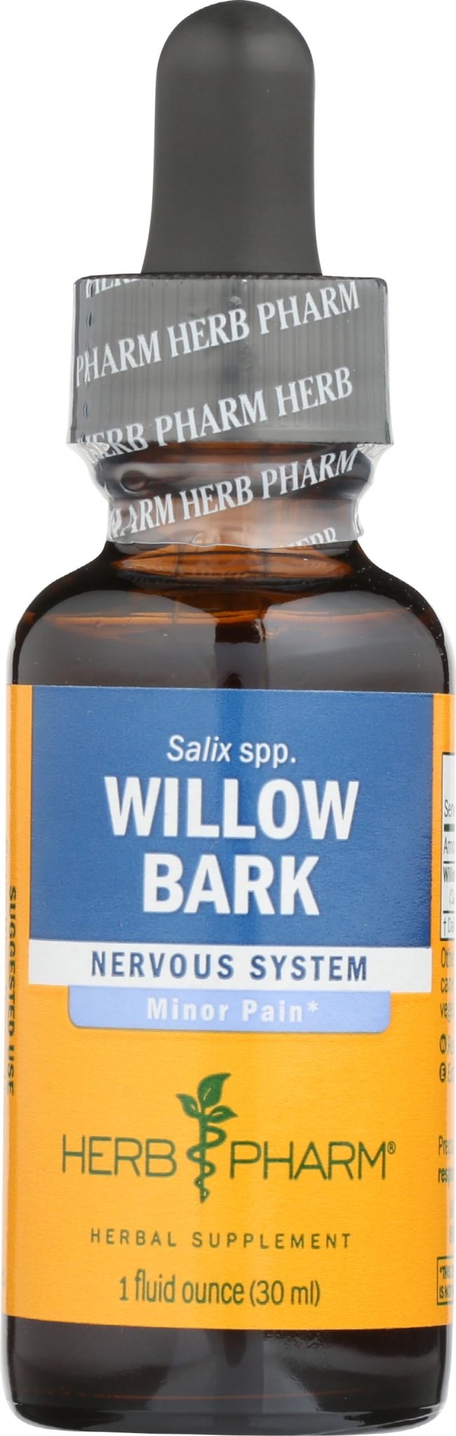 Herb Pharm Willow Bark Liquid Extract for Minor Pain - 1 Ounce (DWILL01) - dailyvitalstore