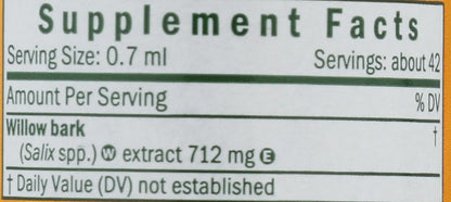 Herb Pharm Willow Bark Liquid Extract for Minor Pain - 1 Ounce (DWILL01) - dailyvitalstore