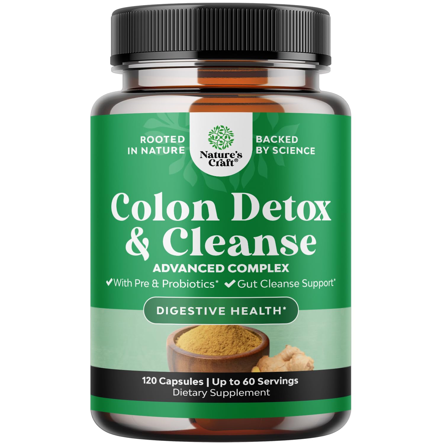 Herbal Colon Cleanse for Women & Men - 15 Day Gut Cleanse Detox for Women & Men with Senna Leaf Cascara Sagrada & Psyllium Husk for Fasting Acting Relief - dailyvitalstore
