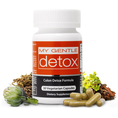 Herbal Nitro My Gentle Detox Cleanse for Women & Men - Poop Pills for Constipation Relief - Overnight Colon Cleanse Natural - dailyvitalstore