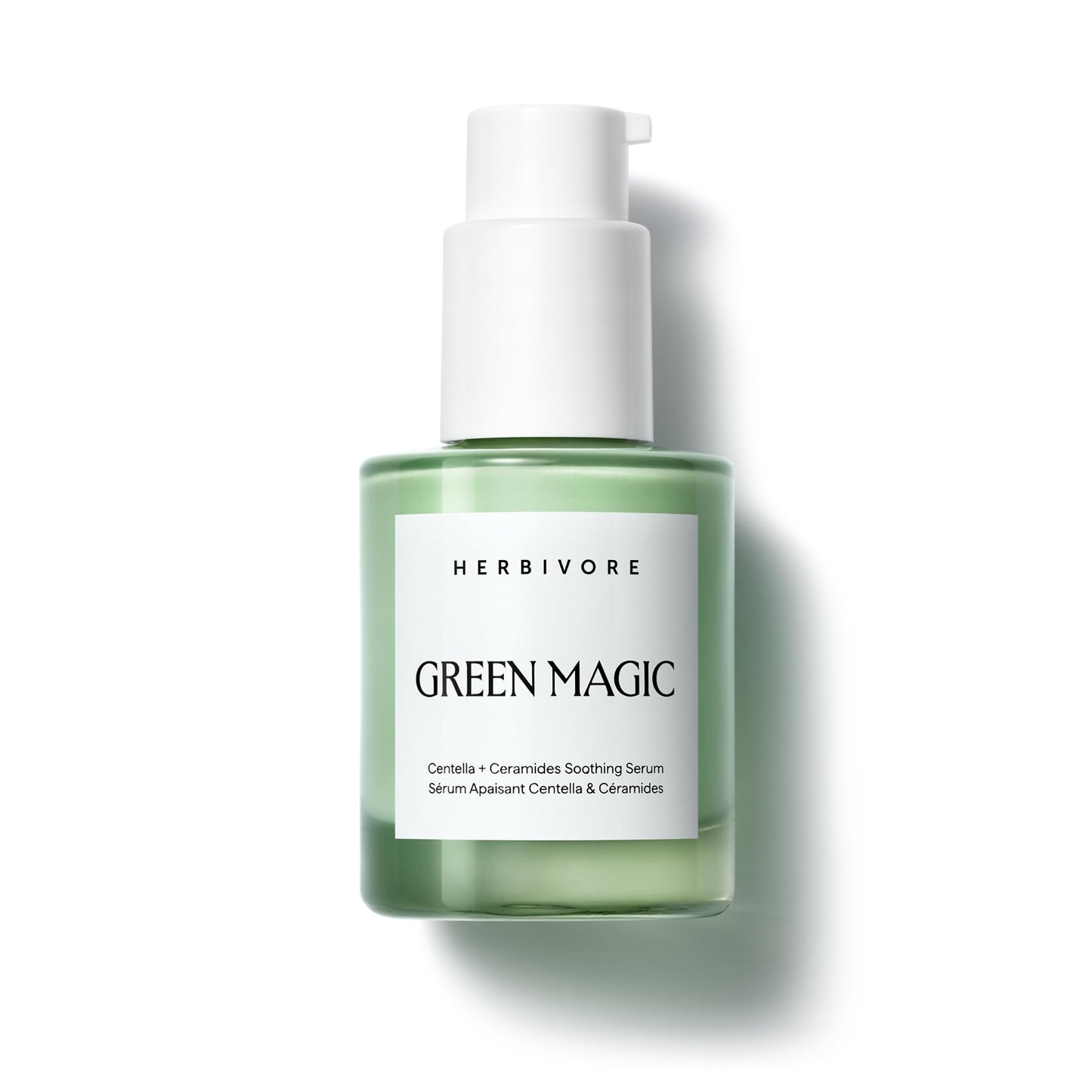 HERBIVORE Green Magic Cica + Ceramides – Fast-acting Redness-Reducing Serum for Sensitive Skin, Plant-based, Vegan, Cruelty-free, 30mL / 1 oz - dailyvitalstore