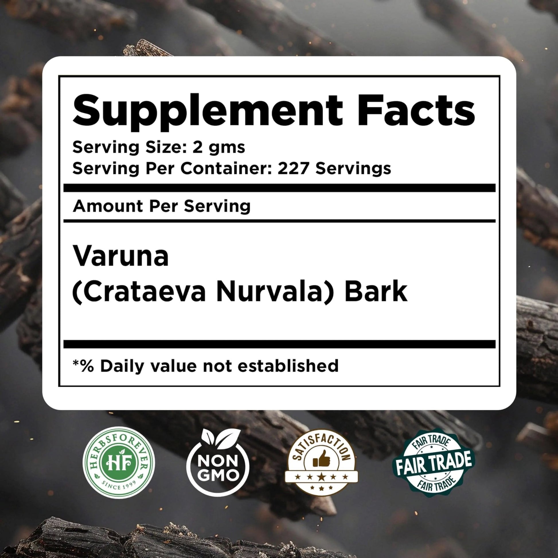 HerbsForever Varuna Powder – Crataeva Nurvala – Prostate Health – Support Prostatic, Kidneys, Gall Bladder and Urinary Tract Health – Non GMO, Organic, Vegan – 454 GMS - dailyvitalstore