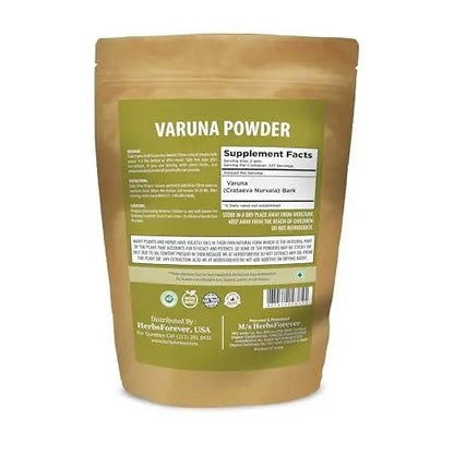 HerbsForever Varuna Powder – Crataeva Nurvala – Prostate Health – Support Prostatic, Kidneys, Gall Bladder and Urinary Tract Health – Non GMO, Organic, Vegan – 454 GMS - dailyvitalstore
