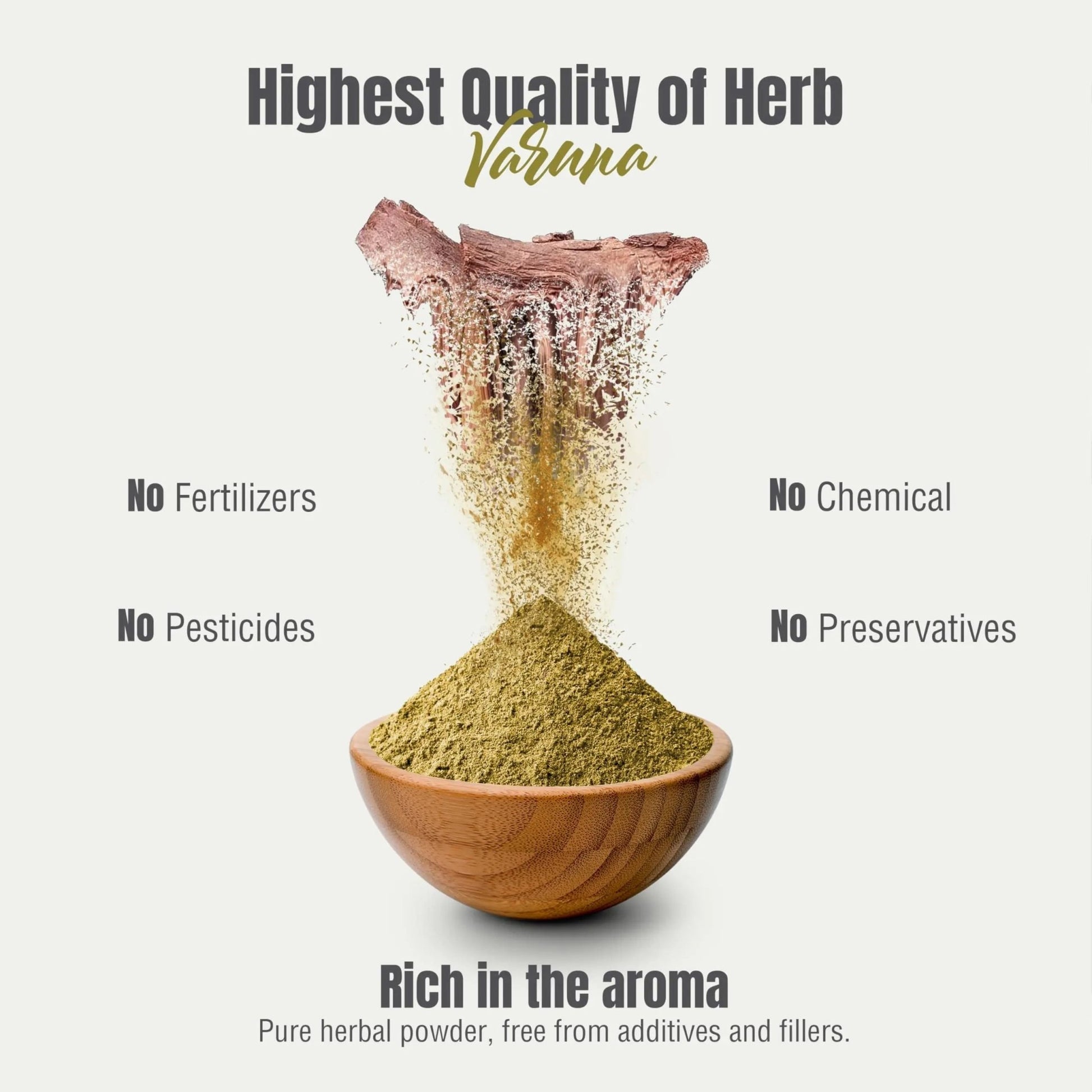 HerbsForever Varuna Powder – Crataeva Nurvala – Prostate Health – Support Prostatic, Kidneys, Gall Bladder and Urinary Tract Health – Non GMO, Organic, Vegan – 454 GMS - dailyvitalstore