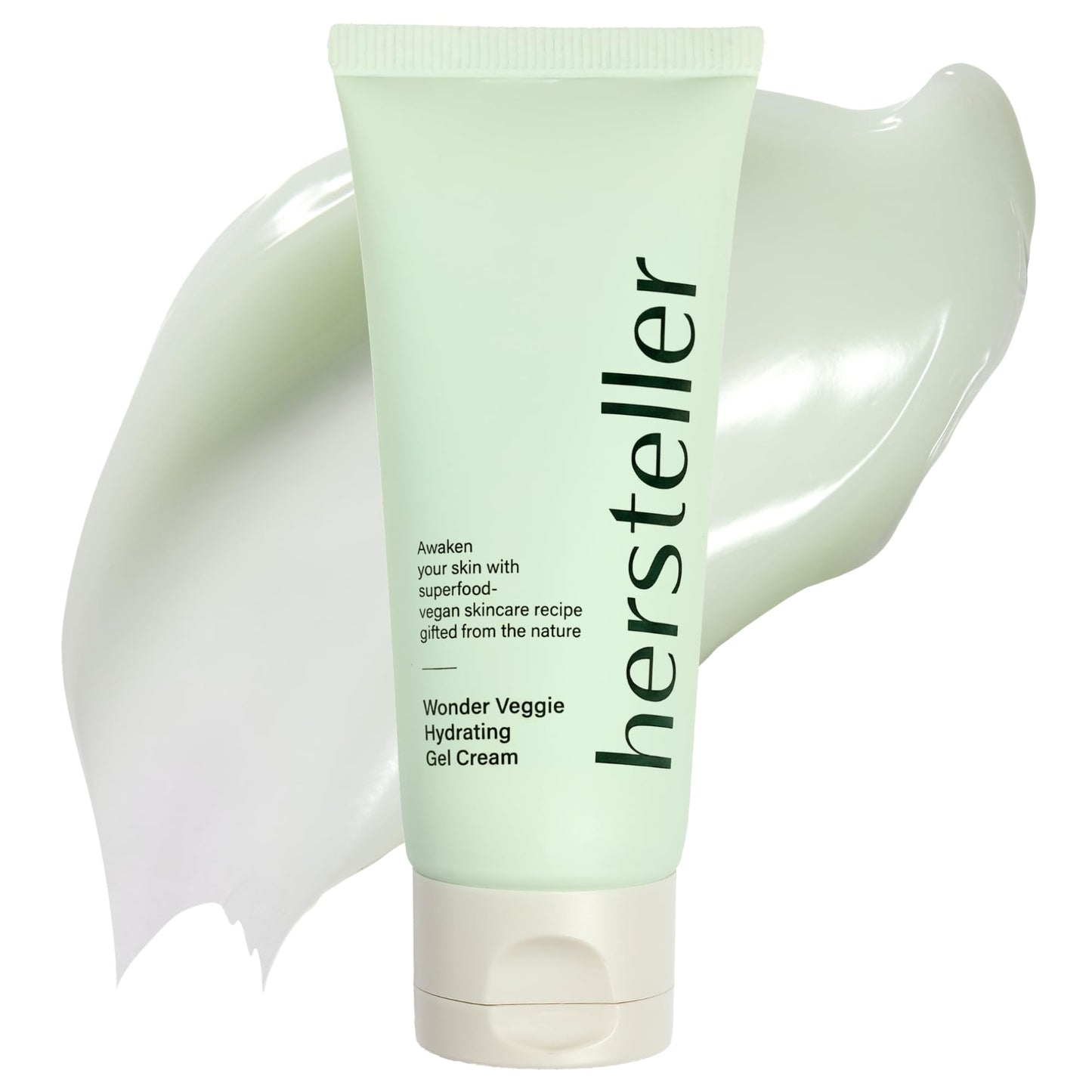 Hersteller Wonder Veggie Hydrating Gel Cream, Vegan K-Beauty Face Moisturizer with 72% Kale Extract, Lightweight Non-Sticky 24H Hydration for Sensitive Skin, Value Size, 2.7 fl oz / 80ml - dailyvitalstore
